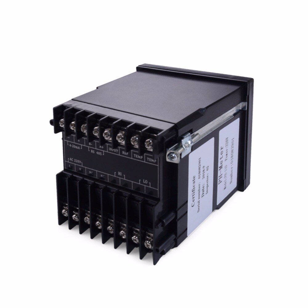 Original Online Industrial PH Controller ORP Meter Monitor Digital 0.02pH 1mV Upper Lower Limit Control Alarm pH Tester